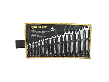 Sada očkoplochých klíčů Cr-V, 16-dílná, 8-24mm