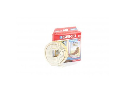 Těsnění "P" 9x5.5mm-6m bílé (2x3m)