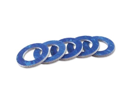 Sada těsnění převlečných matic 1/2" bezazbestové, 24x15x2mm