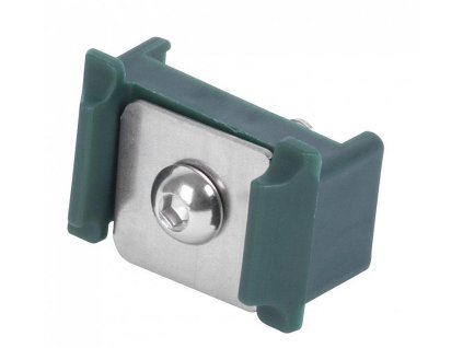 Úchytka na panel EUROSTANDARD 60x40mm, zelená, bal. 10ks