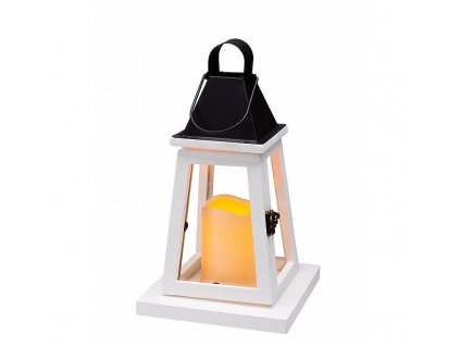 Lampa MagicHome LW8823 17x17x33cm, LED, 3xAAA dřevěná