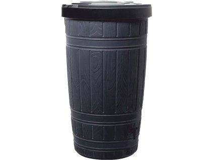 Sud na dešťovou vodu WOODCAN černý 265l