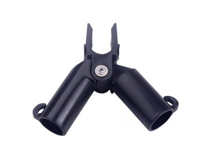 Spojka na opěrné tyče - konektor A, plast, 11mm, 4ks