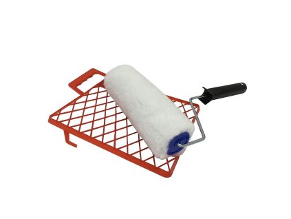 Váleček malířský s držákem a mřížkou 18cm