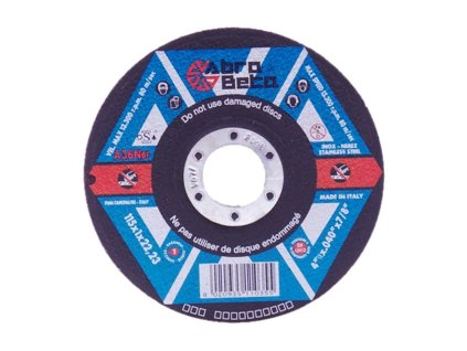 Kotouč řezný na nerez, rovný 115x1,6, Ř/R