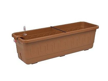 Samozavlažovací truhlík Smart Systém Fantazie 100cm terakota