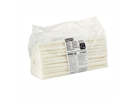 Tyčinky tavné 12x295 mm PRO-B, 2,5kg, bílé
