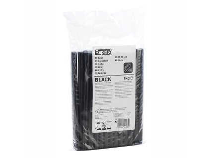 Tyčinky tavné 12x190 mm, 1kg, černé