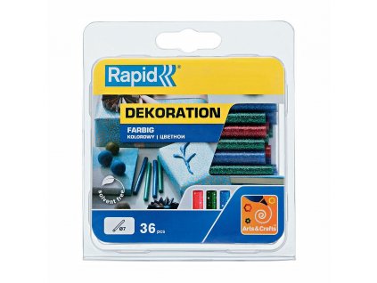 Tyčinky tavné Rapid 7x90mm, 36ks, třpytivé