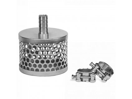 Koš na sací hadici 100 mm / 4" + 2x příchytky GBS