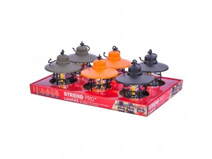 Svítilna Lampa Camping NX1069, 200 lm, 3xAAA, RETRO edice, MIX barev