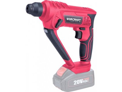 Aku kladivo vrtací Worcraft CRH-S20LiE, 20V, 1,5 J, SDS+
