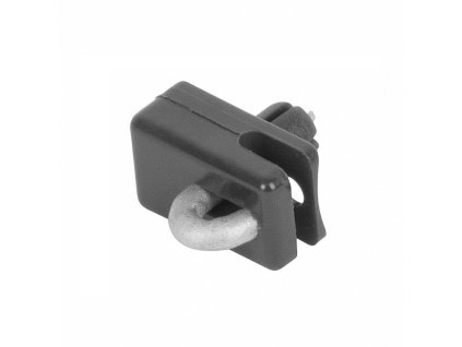 Příchytka vodící na napínací drát s hřebíčkem METALTEC 2, antracit, bal. 10ks