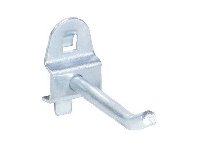 Rovný hák do děrované desky, 45 mm, 5 ks - ZS003801