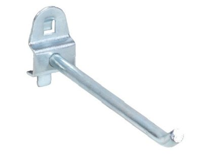 Rovný hák do děrované desky, 96 mm, 5ks - ZS003802
