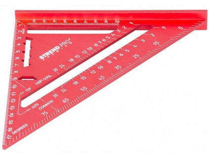 Úhelník Premium, trojúhelník, 180mm