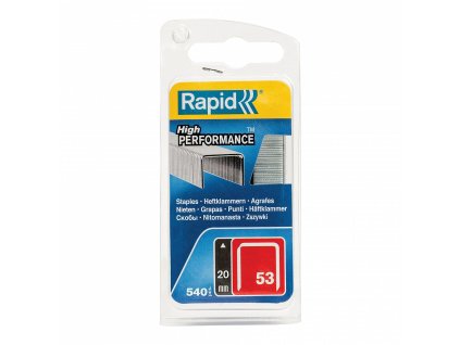 Spony Rapid č. 53, 20mm, 540ks