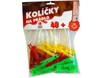 Kolíčky na prádlo 50ks plast H92  CZ