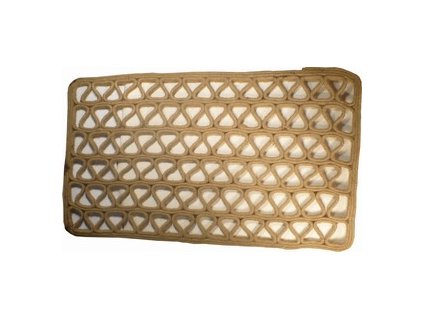 Rohožka 60x120cm juta mřížková  CZ