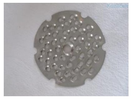 Planžeta k rotačnímu struhadlu ¤68mm otvor ¤3,5mm  CZ