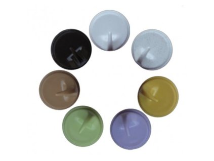 Háček samolepící BAROKO kulatý (odběr bal.50ks) mix barev