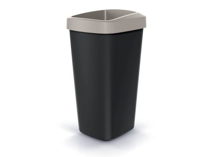 Koš odpadkový bez víka 45L  COMPACTA Q sv.hnedá