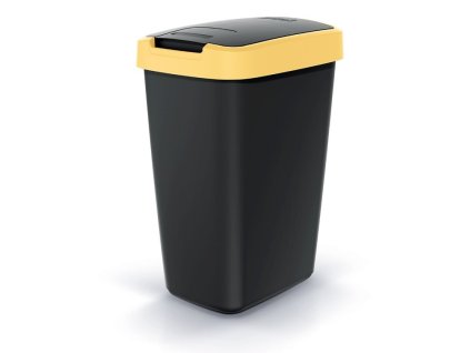 Koš odpadkový výklopný 12L  COMPACTA Q sv.žlutá
