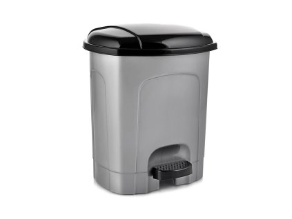 Koš odpadkový pedál  5,5L ovál  HOBBY, mix barev