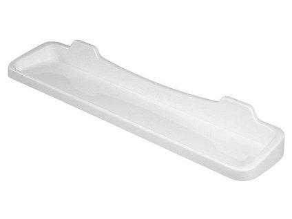 Polička plast 60x13,5cm bílá  CZ