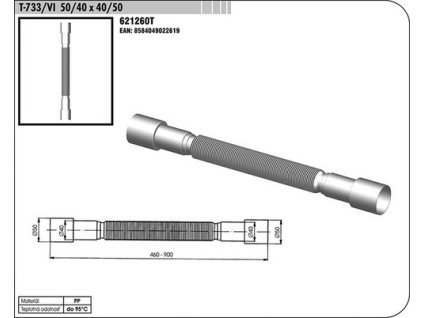 Sifon FLEXI P-733/VI SAM