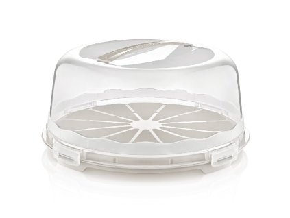 Box na dort s poklopem ¤33x15cm  DUNYA, mix barev