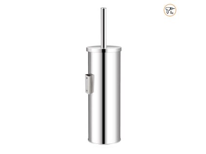 WC sada nerez závěsná na stěnu  AWD1445