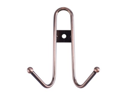 Věšák 2 háčky měděný  AWD1713