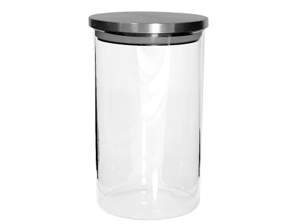 Dóza sklenice 1L s víčkem vzduchotěsná  TUBE