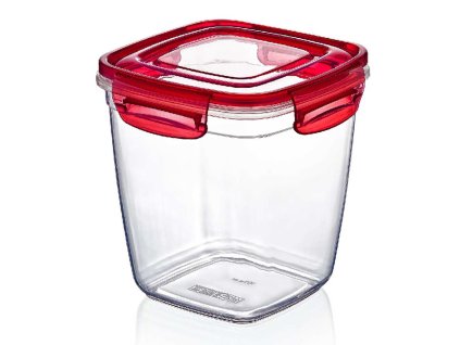 Dóza 1,9L čtverec vysoká s těsněním  LOCK&FRESH