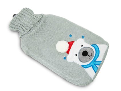 Termofor gumový ve svetříku 2L  LEDNÍ MEDVĚD