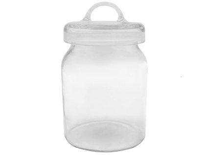 Dóza sklenice 0,75L s víčkem