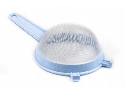 Cedník plast ¤10,5cm s ručkou  KOLBI, mix barev