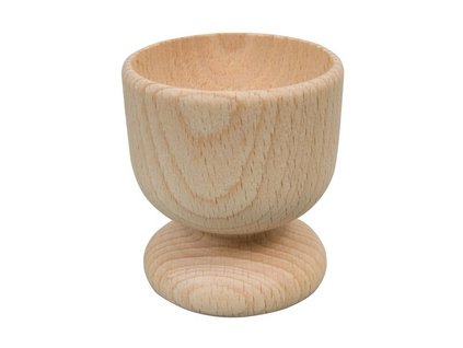 Kalíšek na vajíčko dřevo  WOOD