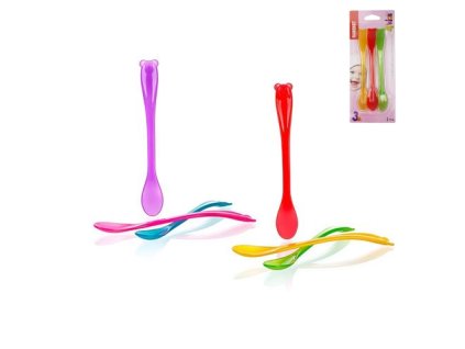Lžička dětská PH dlouhá 3ks  BANQUET