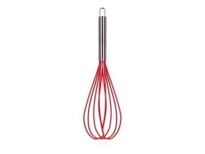 Metla šlehací nerez/silikon 25cm  CULINARIA RED
