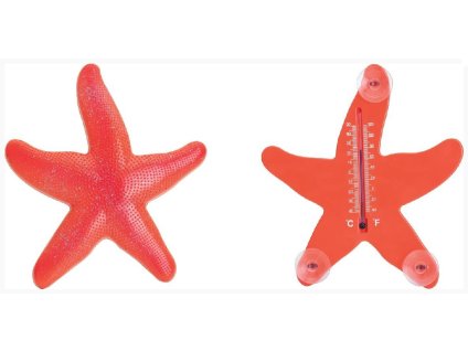 Teploměr venkovní plast  HVĚZDICE