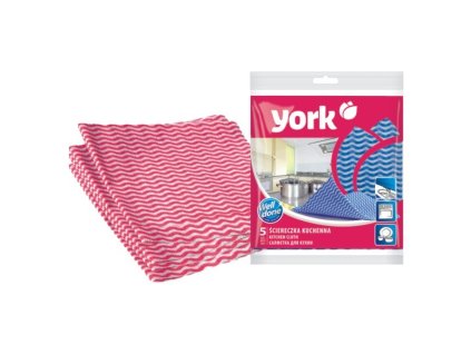 Utěrka kuchyňská mikrovlákno 35x35cm 5ks  YORK