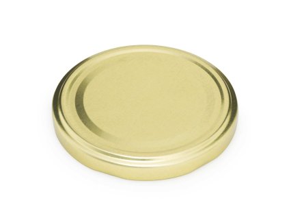 Víčko ¤66mm Twist 10ks zlatá