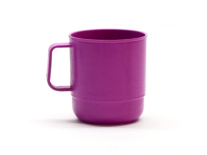 Hrnek plast 300ml ucho  BORGE mix barev