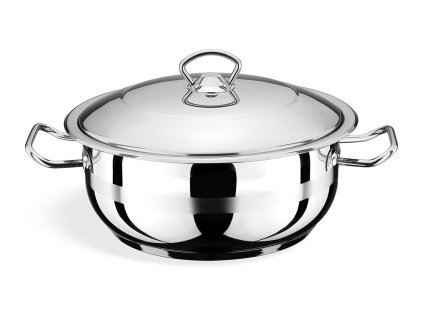 Kastrol nerez ¤28x8,5cm 5L ROYAL s poklicí