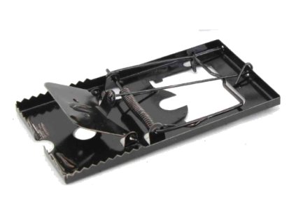 Past na krysy/potkany plechová lakovaná 2ks