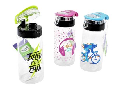 Láhev sportovní PH 500ml  ATLAS, mix dekorů