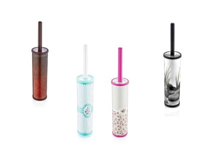 WC sada plast  DEKOR TUBE, mix dekorů