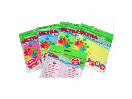 Utěrka švédská 30x30cm 200g/m2  ULTRA LIGHT, mix barev